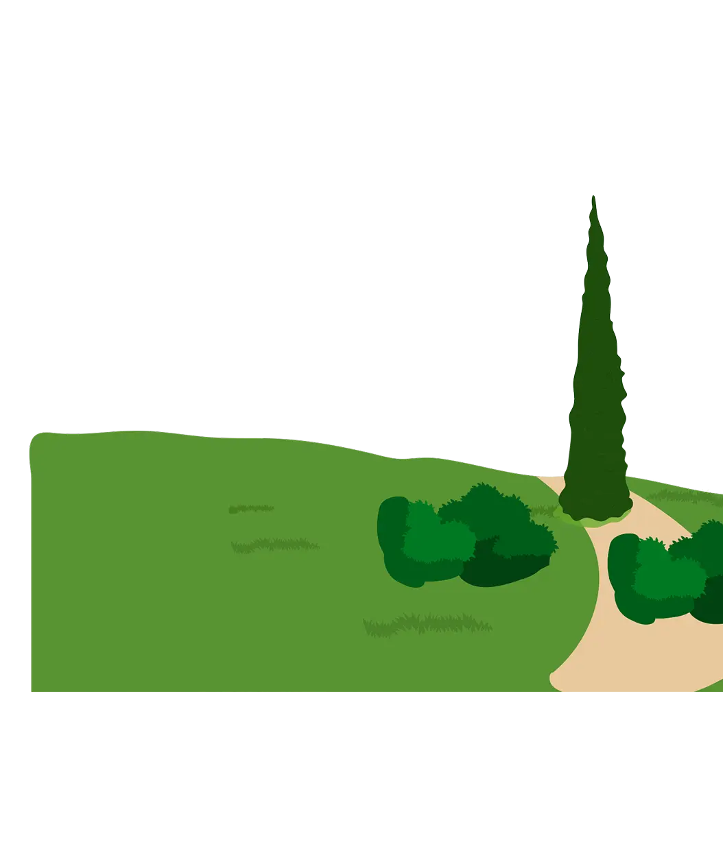 Right Hill Station Illustration